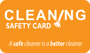 Cleaning Safety Card