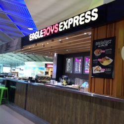 Eagle Boys Express launches at Cairns Airport